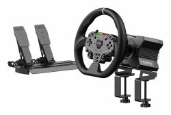Moza Racing R5 Racing Simulator Volante + Pedaliera (MOZA Racing R5 Racing Simulator [R5 direct-drive wheelbase ES Steering Wheel SR-)