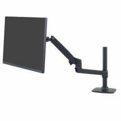 Ergotron LX Series LX DESK MOUNT LCD MONITOR ARM TALL POLE 86,4 cm [34"] Tisch/Bank Schwarz (LX DESK MOUNT LCD MONITOR ARM - TALL POLE MATTE BLACK)