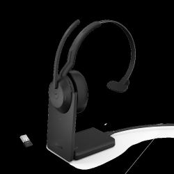 Jabra Evolve2 55 Link 380 USB-A MS Mono Headset and Stand
