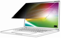 3M BP140W1E filtre anti-reflets pour écran et filtre de confidentialité 35,6 cm [14"] Netbook Filtre de confidentialité sans bords pour ordinateur (3M Bright Screen Privacy Filter - 14in Full Sc...