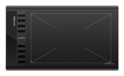 XPPen Star 03 V2 Grafiktablett Schwarz 5080 lpi 260 x 170 mm USB (Star03 V2)