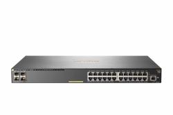 HPE Aruba Networking Aruba 2930F 24G PoE+ 4SFP+ Managed L3 Gigabit Ethernet [10/100/1000] Power over Ethernet [PoE] 1U Grey (HPE Aruba 2930F 24G PoE+ 4SFP+ Switch)