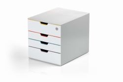 Durable VARICOLOR MIX 4 SAFE Grau Kunststoff (Durable VARICOLOR MIX SAFE 4 Drawer Unit)