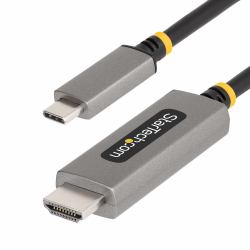 StarTech.com 2 m USB-C auf HDMI Kabel, 8K 60Hz, 4K 144Hz, HDR10, USB-C zu HDMI 2.1 Video Konverter Kabel/Adapter, USB-C DP Alt Mode/USB4/Thunderbolt 3/4 Kompatibel - USB-C Laptop auf HDMI Bildschir...
