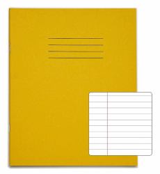 RHINO 8 x 6.5" Exercise Book (RHINO 8 x 6.5 Exercise Book 48 Page Yellow F8M [Pack of 100])