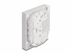 DeLOCK LWL Anschlussdose FTTH zur Wandmontage für 4 x SC Simplex oder LC Duplex weiß (Delock LWL Anschlussdose FTTH zur Wandmontage fÃ¼r 4 x SC Simplex oder LC Duplex weiÃ)
