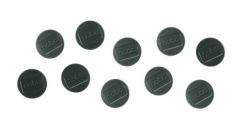 Nobo 1915312 Accessoire pour tableau Aimant de tableau blanc (Nobo 1915312 Magnetic 38mm Black Whiteboard Magnets Pack of 10)