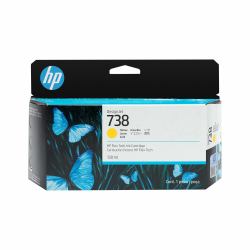 HP 738 DesignJet Druckerpatrone Gelb, 130 ml (HP 738 - 130 ml - Gelb - original - DesignJet - Tintenpatrone - fÃ¼r DesignJet T950)
