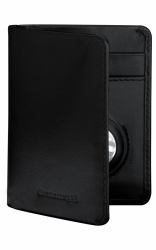 dbramante1928 BIATGTBL1678 Geldbörse, Kartenetui/Reisedokumentenhülle Briefttasche Schwarz Leder (dbramante1928 Billund - Tasche - nachhaltiges Vollnarbenleder - Schwarz)