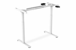 Digitus Elektrisch höhenverstellbares Tischgestell, Single-Motor, 2-Stufen, Weiß (ELECTRIC ADJUSTABLE DESK FRAME - SINGLE MOTOR 2-STAGES WHITE)