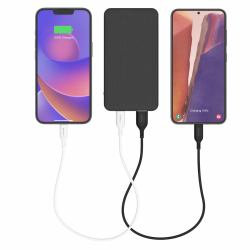 mophie essentials powerstation 5K 5000 mAh Schwarz (POWERSTATION 5K BLACK - MOPHIE ESSENTIALS UNIVERSAL BATT)