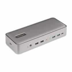StarTech.com Dual Monitor USB-C KVM Dockingstation für Zwei Laptops, 2x 4K 60Hz DisplayPort Monitore Dock/KVM Switch, 5x USB, 90W/45W Power Delivery für zwei Notebooks, USB-C KVM, Windows/macOS (...