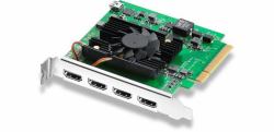 Blackmagic Design BM-BDLKDVQDHDMI4K Video-Aufnahme-Gerät Eingebaut PCIe (Video Capturing Device - Internal Pcie - Warranty: 12M)