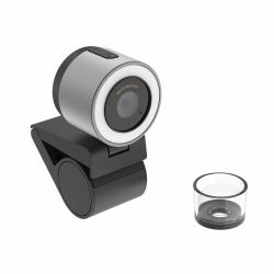 BenQ ideaCam S1 Plus Webcam 8 MP 3264 x 2448 Pixel USB Schwarz, Silber (IDEACAM S1 PLUS 8MP CMOS - 3IN 4:3 6 LEDS 15X ZOOM GREY)