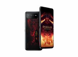 ASUS ROG Phone 6 Diablo Immortal Edition 17,2 cm [6.78"] Dual-SIM Android 12 5G USB Typ-C 16 GB 512 GB 6000 mAh Schwarz, Rot (ASUS ROG Phone 6 5G 16/512GB Diablo Im)