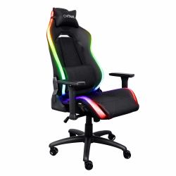 Trust GXT 719 Ruya Sedia da gaming per PC Seduta imbottita Nero (GXT719 RUYA RGB GAMING - CHAIR BLACK)
