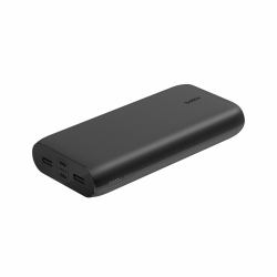 Belkin BPB016BTBK Powerbank 26000 mAh Schwarz (BOOSTCHARGE 4PORT 27K 32W POWERBANK)