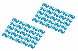 Digitus Farbclips für Patchkabel - Blau (COLORCLIPS F PATCH CABLES BLUE - FOR RJ45-CABLE 100 PCS)