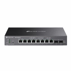 TP-Link Omada SG2210XMP-M2 Netzwerk-Switch Managed L2/L2+ 2.5G Ethernet [100/1000/2500] Power over Ethernet [PoE] Desktop-/Wandmontage Schwarz (TP-LINK OMADA 8PT 2.5GBASE-T/2PT SMT SWT)