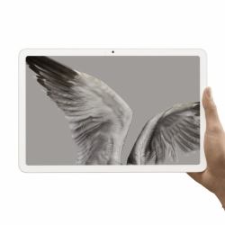 Google Pixel Tablet Dock - Porcelain Cortex 128 GB 27.8 cm [10.9"] 1 GB Wi-Fi 6 [802.11ax] Beige (Google - Ladestation - 15 Watt [Pogo] - Porzellan - Europa)