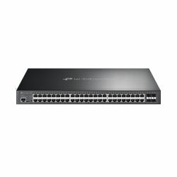 TP-Link Omada SG3452XP Netzwerk-Switch Managed L2+ Gigabit Ethernet [10/100/1000] Power over Ethernet [PoE] 1U Schwarz (TP-LINK JETSTREAM 48-PORT POE+ SWITCH)