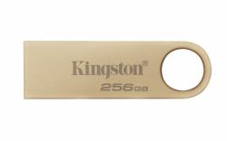 Kingston Technology DataTraveler 256GB 220MB/s Metall-USB-Stick 3.2 Gen 1 SE9 G3 (Kingston DataTraveler SE9 G3 256GB USB 3.2 USB Flash Drive, Gold)