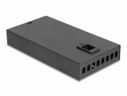 DeLOCK LWL Desktop Terminal Box 8 Port für 8 x SC Simplex (Delock LWL Desktop Terminal Box 8 Port fÃ¼r 8 x SC Simplex)