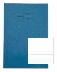 RHINO A4+ Oversized Exercise Book [13 x 9"] (RHINO 13 x 9 Oversized Exercise Book 48 Page Light Blue TB/F12 [Pack of 50])