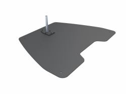 Multibrackets 2895 Zubehör für Beschilderungshalterung Basis (M Pro Series - Large Floorplate)