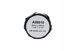 Comp Dymo 45803 S0720830 Labelling Tape Cassette Black on White