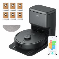 Eufy L60 Hybrid Schwarz (Eufy L60 Hybrid - Staubsauger - Roboterstaubsauger - beutellos)