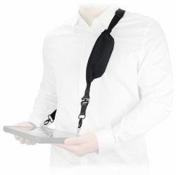 Mobilis 001092 sangle Universel Noir (UNIVERSAL BREAKAWAY SHOULDER - STRAP+EXPANDABLE POCKET-2 AT.PTS)
