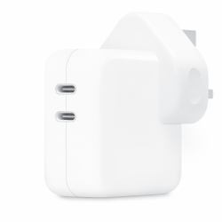 Apple MW2K3B/A Ladegerät für Mobilgeräte Universal Weiß AC Drinnen (35WDUAL USB-CPORT - POWER ADAPTER)