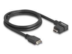 DeLOCK USB 10 Gbps Kabel Typ-E Key A 20 Pin Stecker zu USB Type-C Buchse gewinkelt 70 cm (Delock USB 10 Gbps Kabel Typ-E Key A 20 Pin Stecker zu USB Type-C Buchse gewinkelt 70 cm)