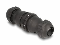 DeLOCK LWL Kabelverbinder LC Duplex Buchse zu LC Duplex Buchse UPC OS2 IP68 staub- und wasserdicht (Keystone Halterung fÃ¼r GehÃ¤use und Panel Mount, Speicher Extern, Funk Netzwerk)