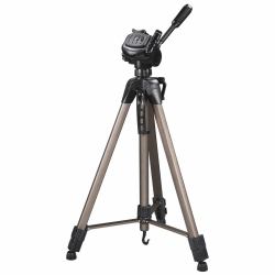 Hama 00004163 Stativ Digitale Film/Kameras 3 Bein[e] Schwarz, Silber (STAR 63 TRIPOD 3D TILT QUICK RELEASE)