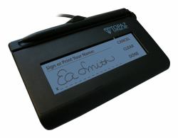 Topaz Systems T-LBK462 Black LCD (Signature Gem Backlit LCD 1x5 - Virtual Serial - Warranty: 36M)