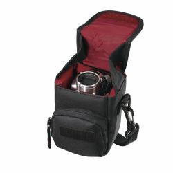 Hama Valletta Kompaktes Gehäuse Schwarz (VALLETTA CAMERA BAG 90 BLACK)