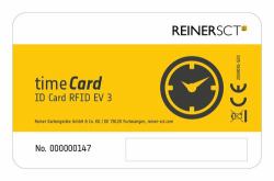 Reiner SCT timeCard 10 Exchange Sync Basisversion ohne Laufzeitbeschränkung 1 Lizenz[en] (Timecard Premium Card Mifare - Desfire Ev3 Rfid Tag Black, - White, Yellow 25 Pc[S] - Warranty: 12M)