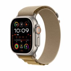 Apple Watch Ultra 2 OLED 49 mm Digital 410 x 502 Pixel Touchscreen 4G Titan GPS (-^APPLE WATCH ULTRA2 49 NT TI TN ALP)