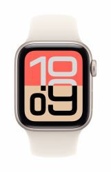 Apple MYJ33ZM/A Accesorios para dispositivos vestibles inteligentes Grupo de rock Beige Fluoroelastómero (*APPLE WATCH 40 STARLIGHT SB S/M)