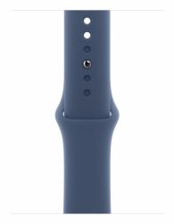 Apple MXLF3ZM/A smart wearable accessory Band Blue Fluoroelastomer (-APPLE WATCH 42 DENIM SB M/L)