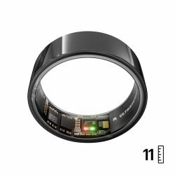 Ultrahuman Ring AIR Nein Smart-Ring Aktivitäts-Tracker Schwarz (Ring Air Aster Black Size 11)