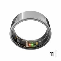 Ultrahuman Ring AIR Nein Smart-Ring Aktivitäts-Tracker Silber (Ring Air Air Silver Size 11)