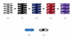 Moza Racing RS069 Gaming-Controller-Zubehör Pedal-Performance-Kit (Moza Racing CRP2 Performance Kit [RS069])