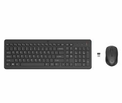 HP Ensemble combiné clavier et souris sans fil 330 (330 Wls Mse and KB Combo UK - Warranty: 3M)