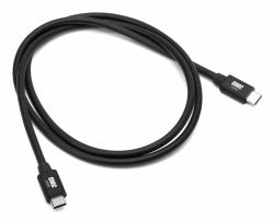 OWC OWCCBLTB5C1.0M Thunderbolt-Kabel 1 m 120 Gbit/s Schwarz (OWC OWCCBLTB5C1.0M 1.0 Meter TB5/TB4/USB4/C up to 80/120Gb/s Retail Cable 240W)