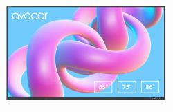 Avocor S-Series 75" 4k IR LED Interactive Displ lavagna interattiva 190,5 cm [75"] 3840 x 2160 Pixel Touch screen (Avocor AVS-7510E - 75" Diagonal Class S Series LED-backlit LCD display - interacti...