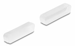 DeLOCK Staubschutz für D-Sub 25 Stecker 2 Stück transparent (Mauspad 450 x 400 mm "Glas"-Beschichtung, Schreibtisch BÃ¼ro PC-ZubehÃ¶r)