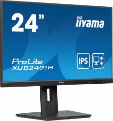 iiyama ProLite XUB2491H-B1 Monitor PC 60,5 cm [23.8"] 1920 x 1080 Pixel Full HD LED Nero (iiyama ProLite XUB2491H-B1 - Monitor a LED - 24" [23.8" visualizzabile] - 1920 x 1080 Full HD [1080p] @ 100...